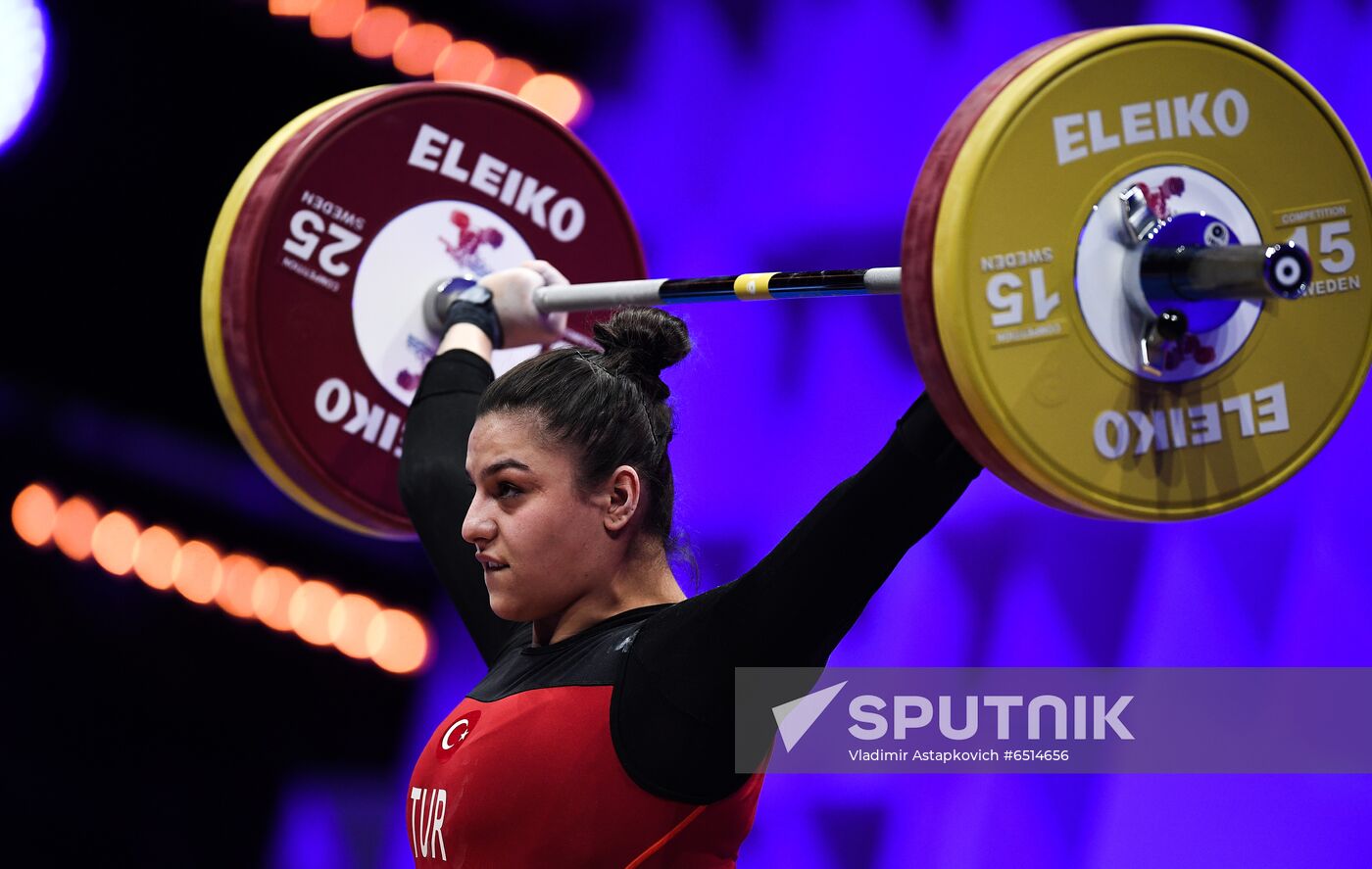 Russia Weightlifting European Championships