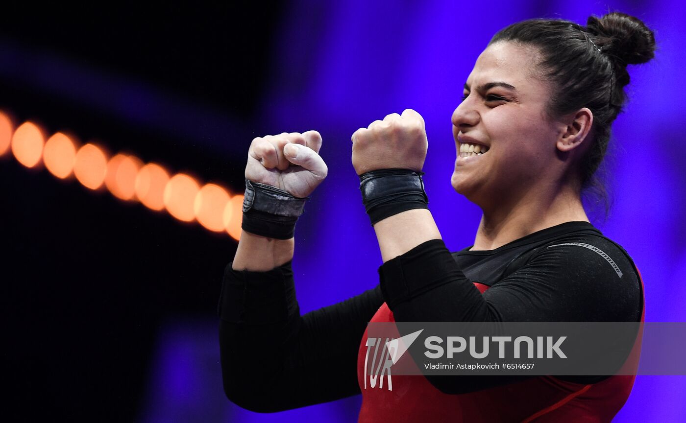 Russia Weightlifting European Championships