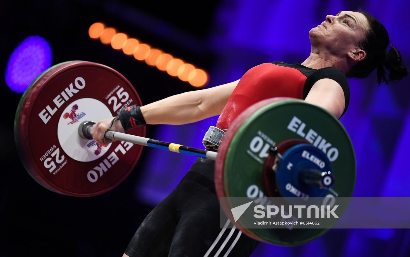 Russia Weightlifting European Championships