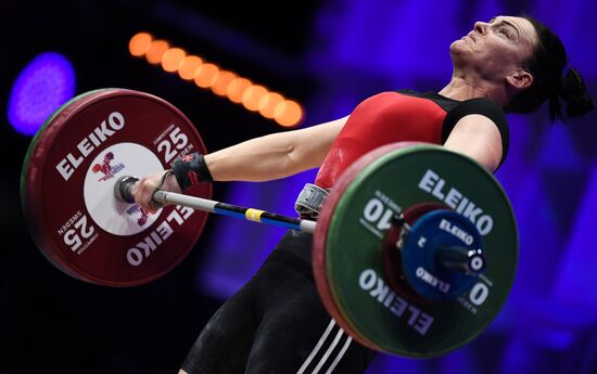 Russia Weightlifting European Championships