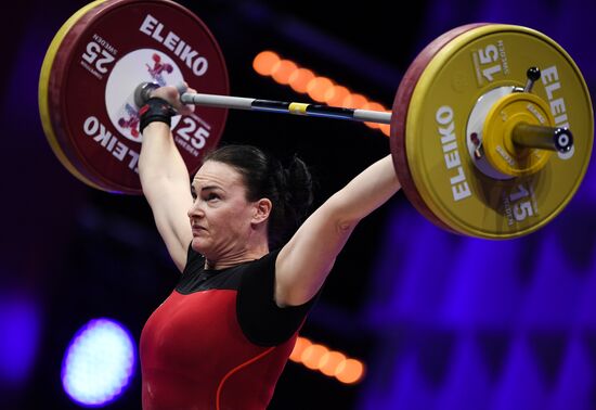 Russia Weightlifting European Championships