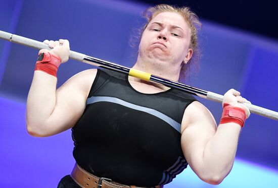 Russia Weightlifting European Championships
