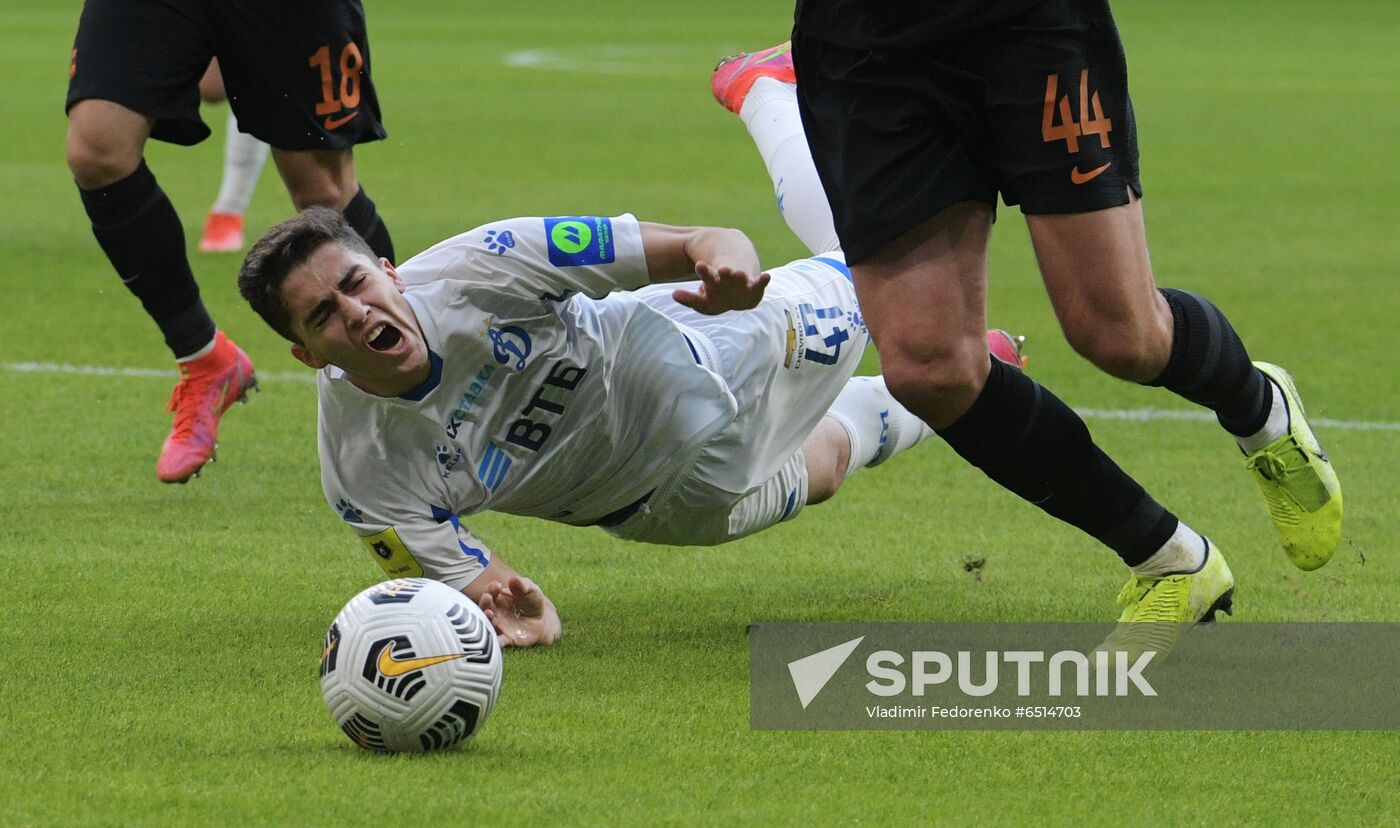 Russia Soccer Premier-League Dynamo - Ural