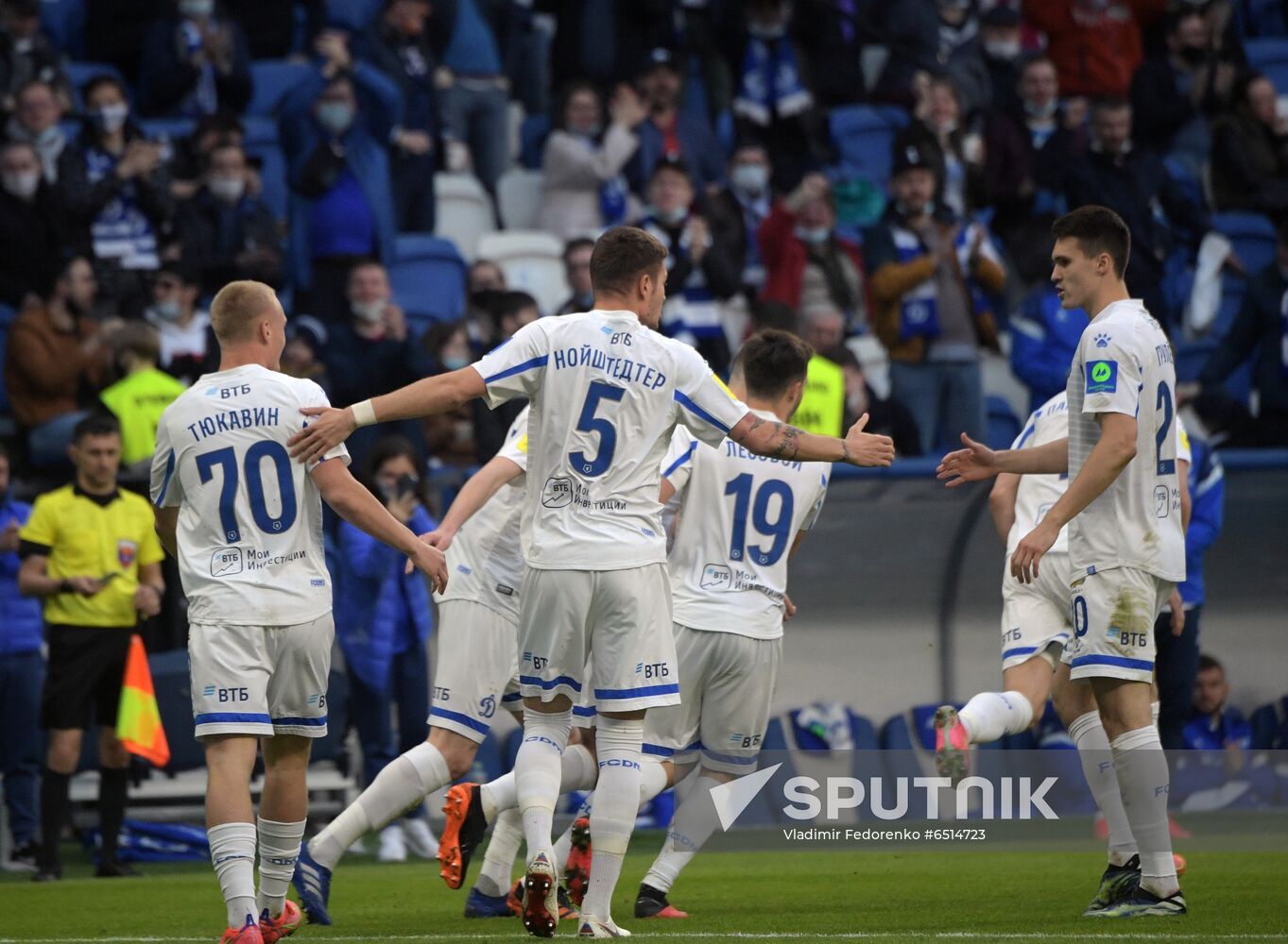 Russia Soccer Premier-League Dynamo - Ural