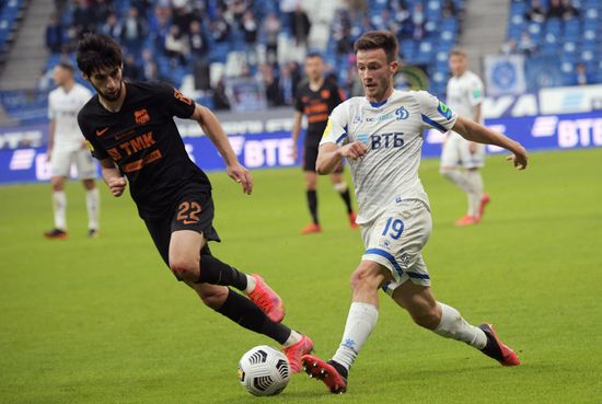 Russia Soccer Premier-League Dynamo - Ural