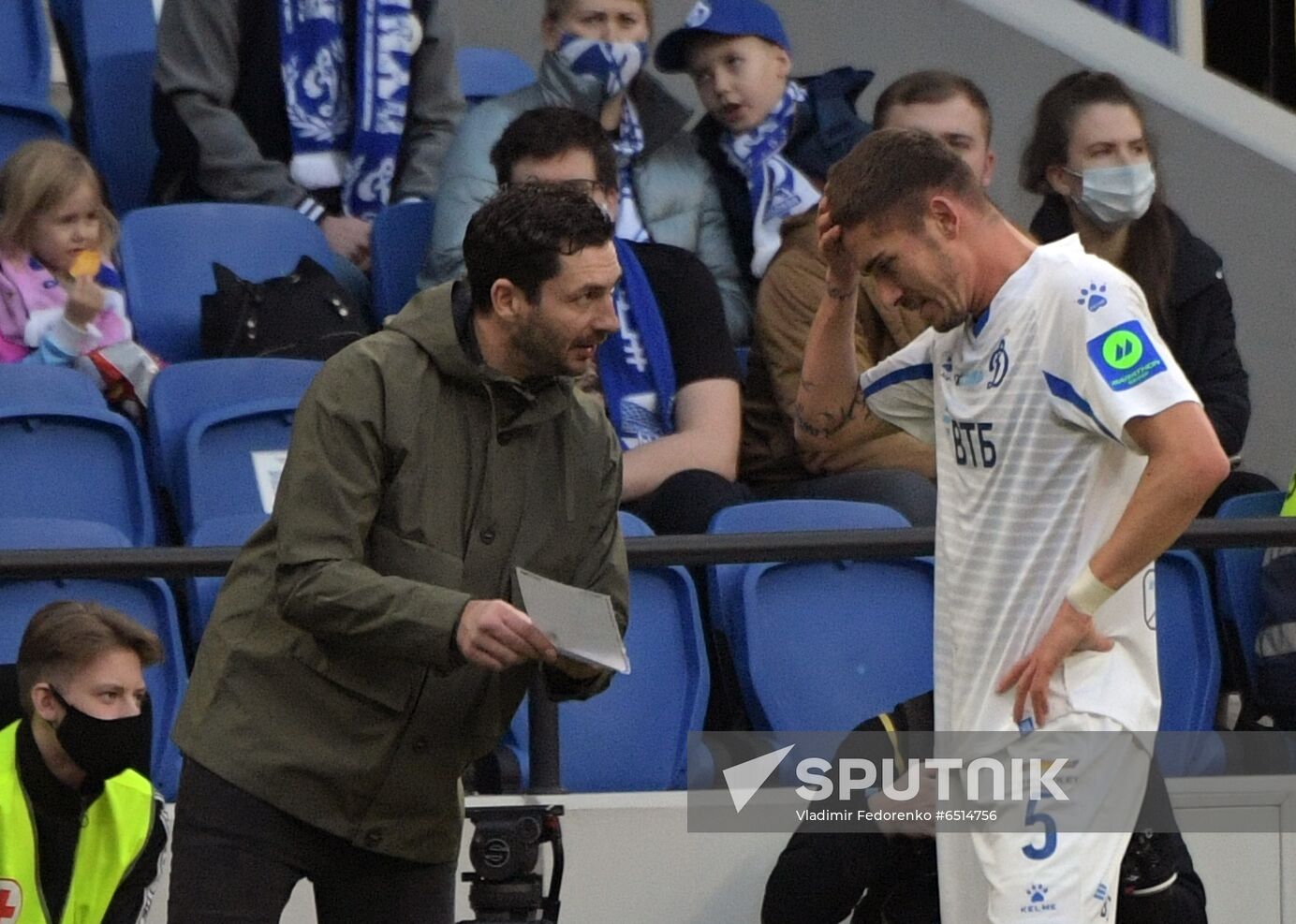 Russia Soccer Premier-League Dynamo - Ural