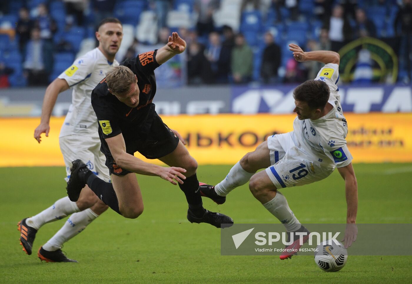 Russia Soccer Premier-League Dynamo - Ural