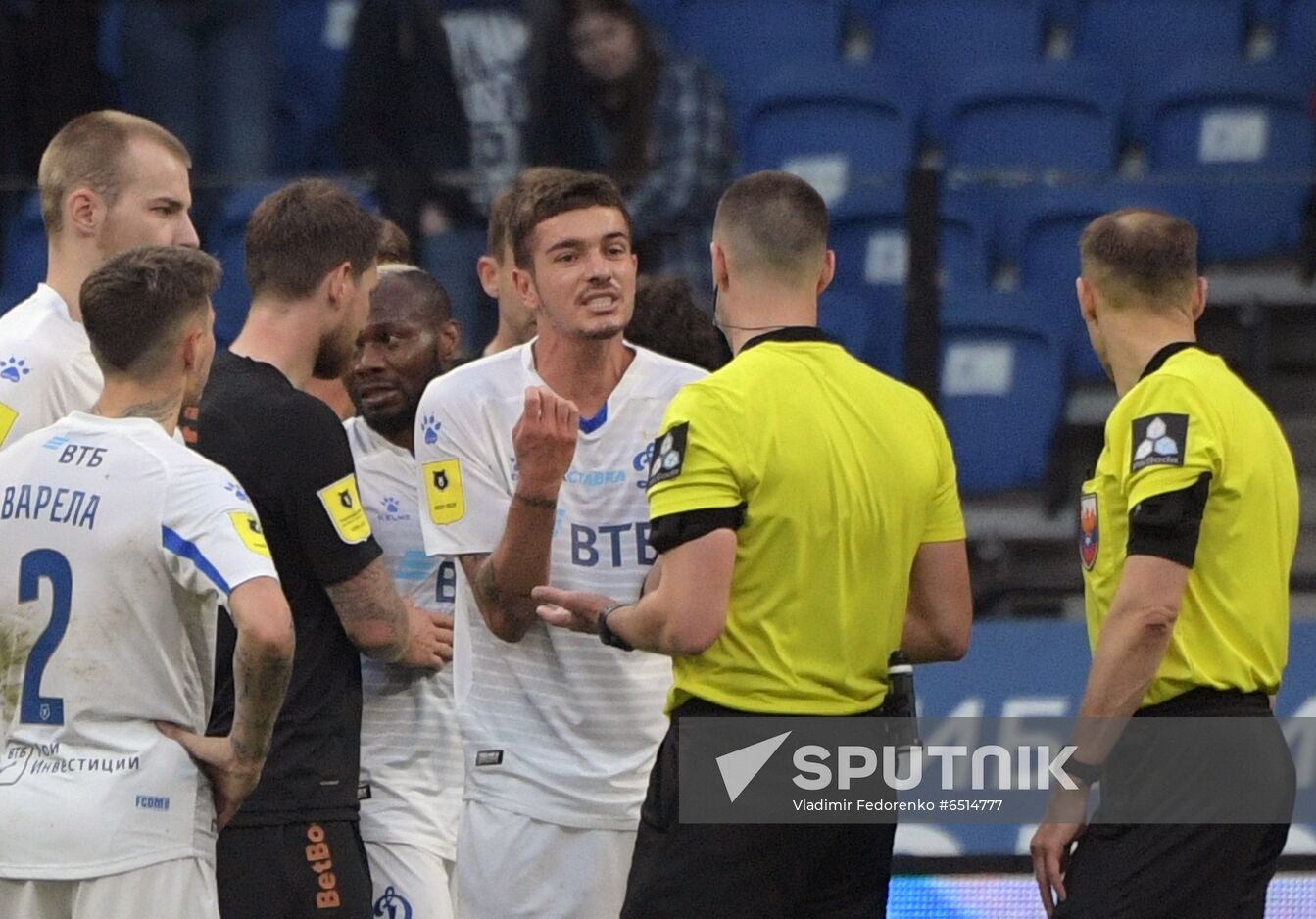 Russia Soccer Premier-League Dynamo - Ural