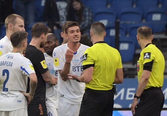 Russia Soccer Premier-League Dynamo - Ural