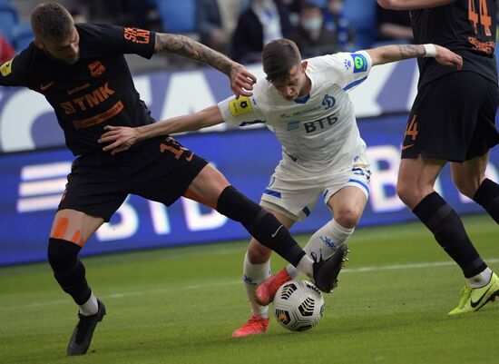 Russia Soccer Premier-League Dynamo - Ural