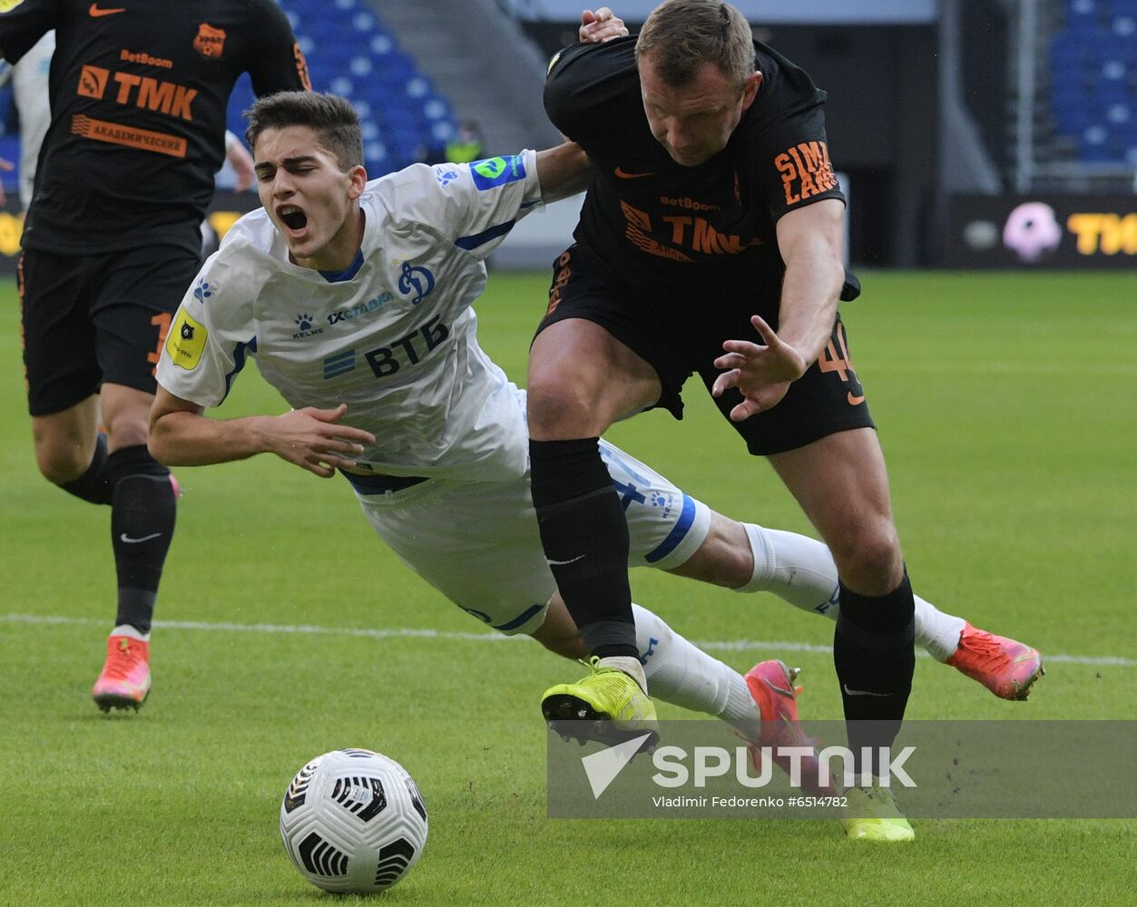 Russia Soccer Premier-League Dynamo - Ural