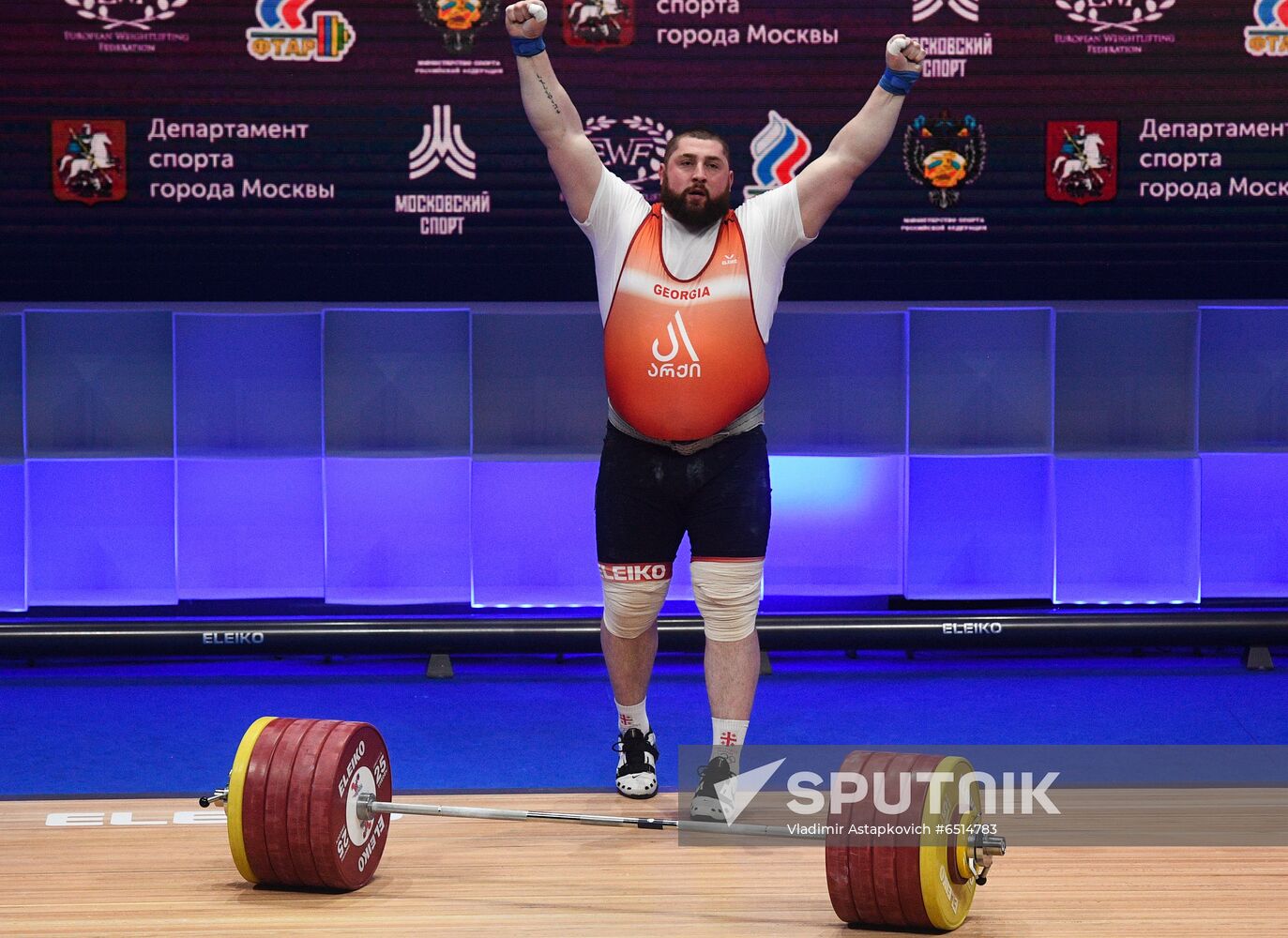 Russia Weightlifting European Championships