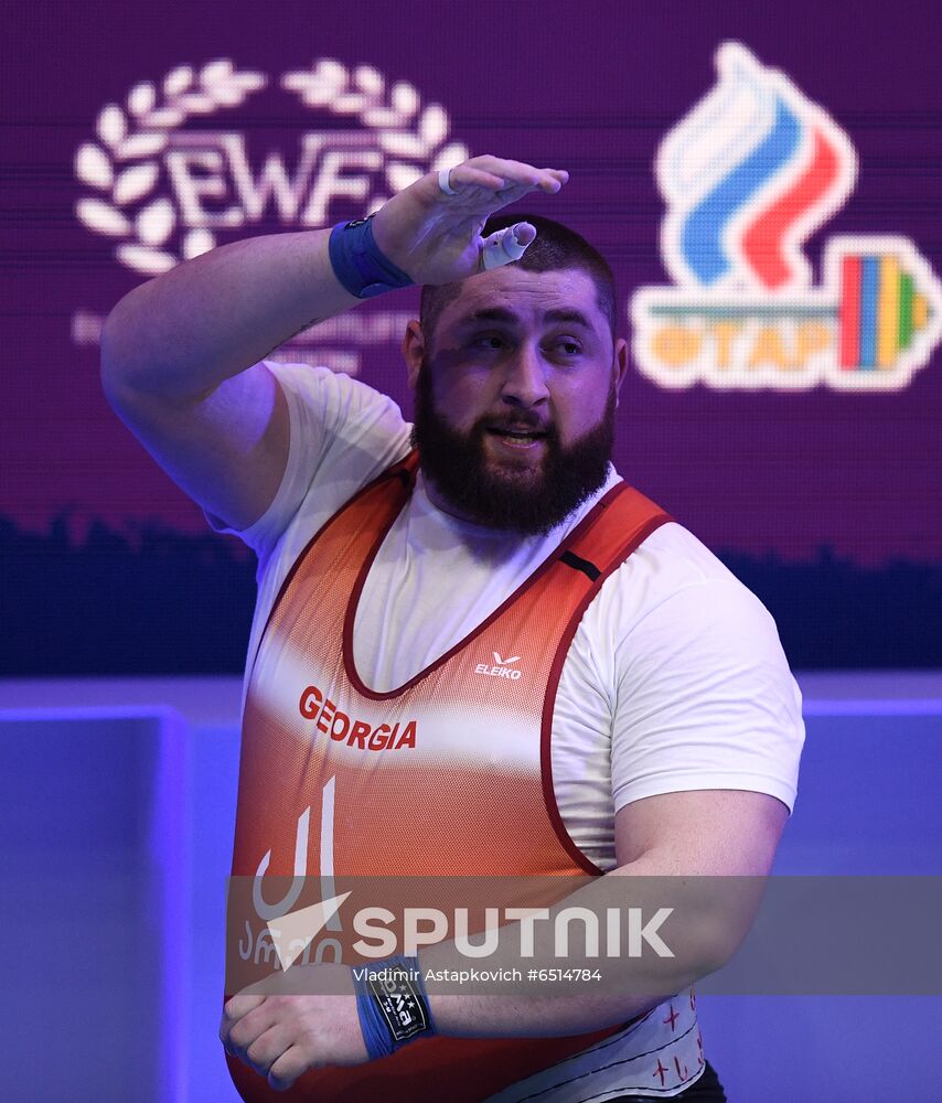 Russia Weightlifting European Championships