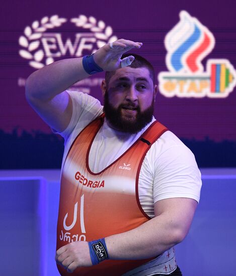 Russia Weightlifting European Championships