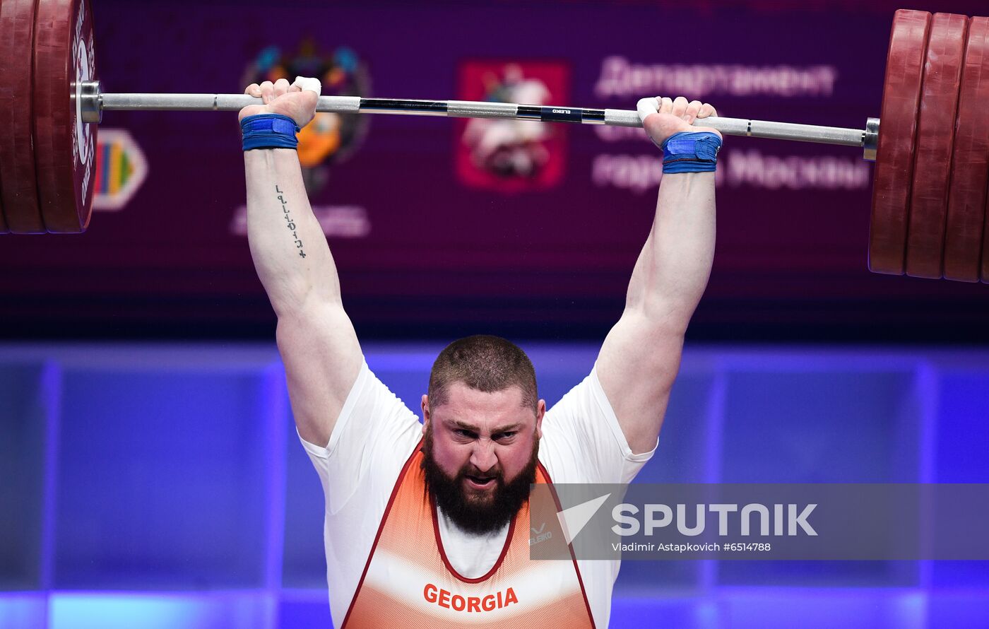 Russia Weightlifting European Championships