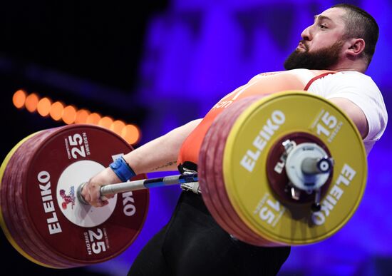 Russia Weightlifting European Championships