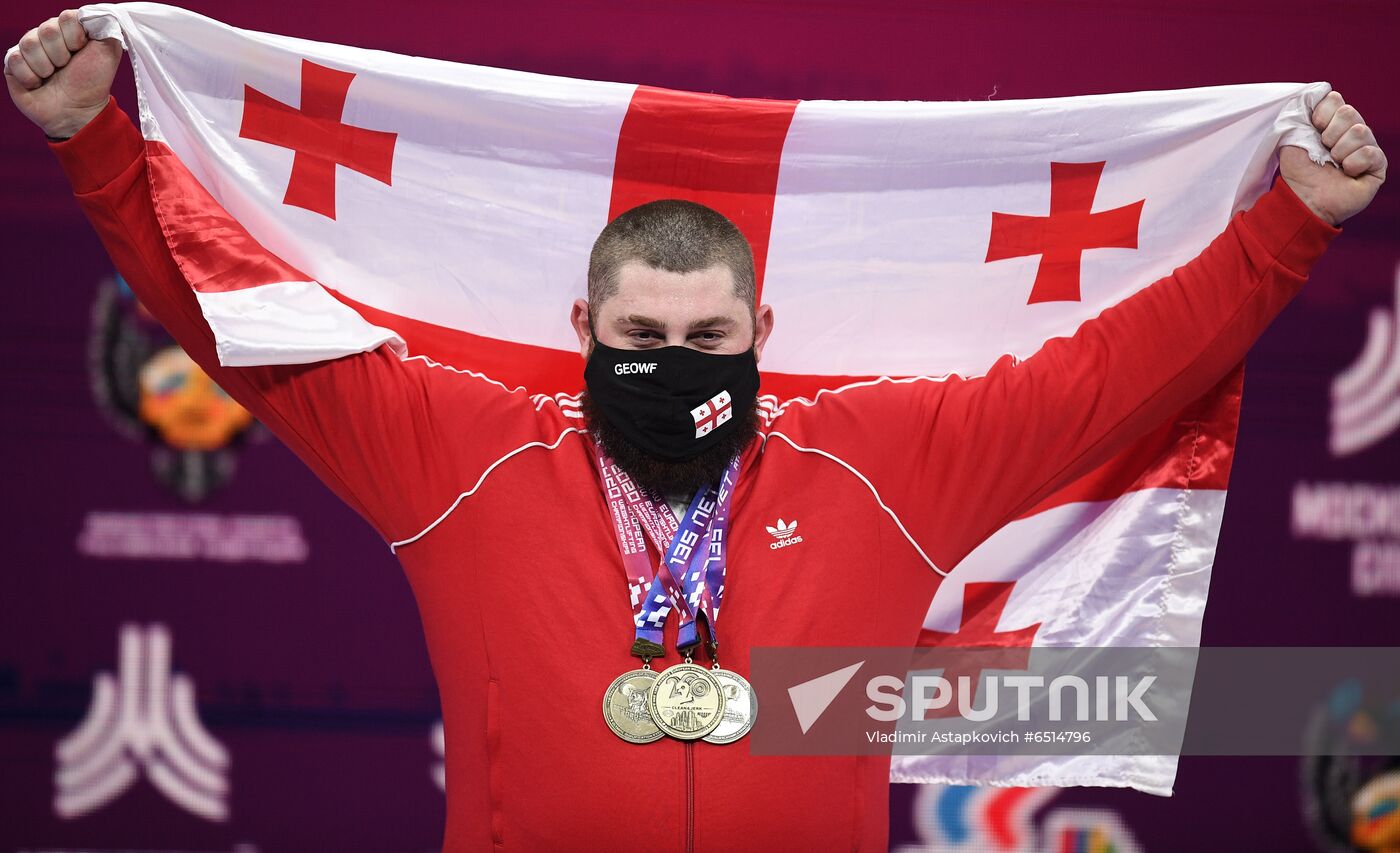 Russia Weightlifting European Championships