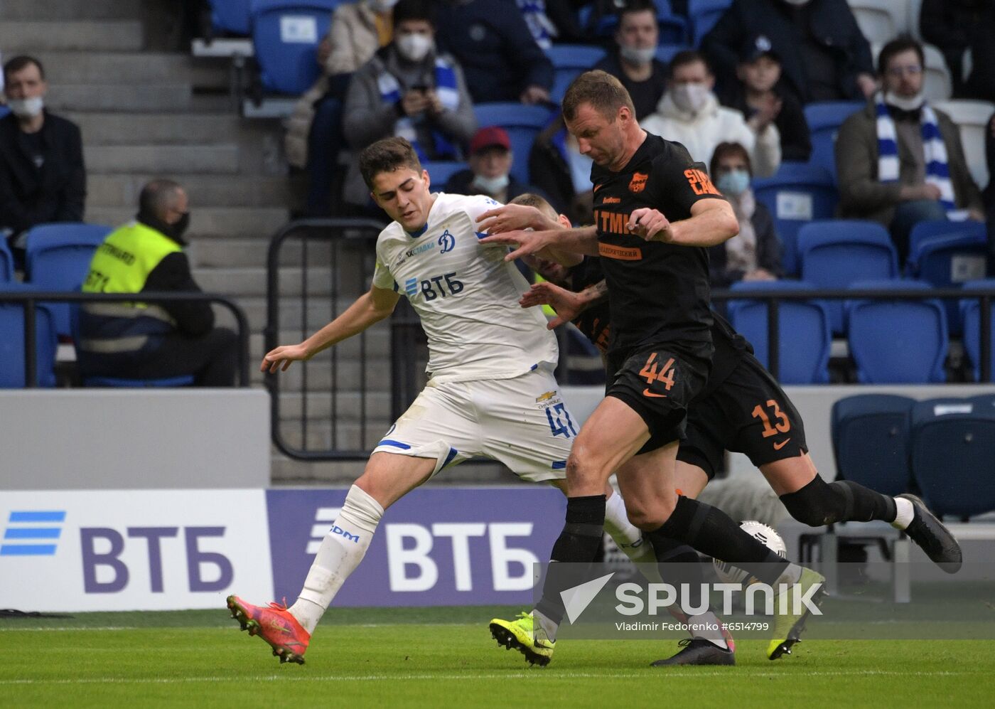 Russia Soccer Premier-League Dynamo - Ural