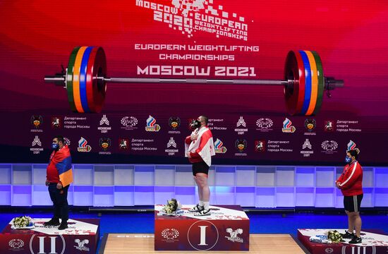 Russia Weightlifting European Championships