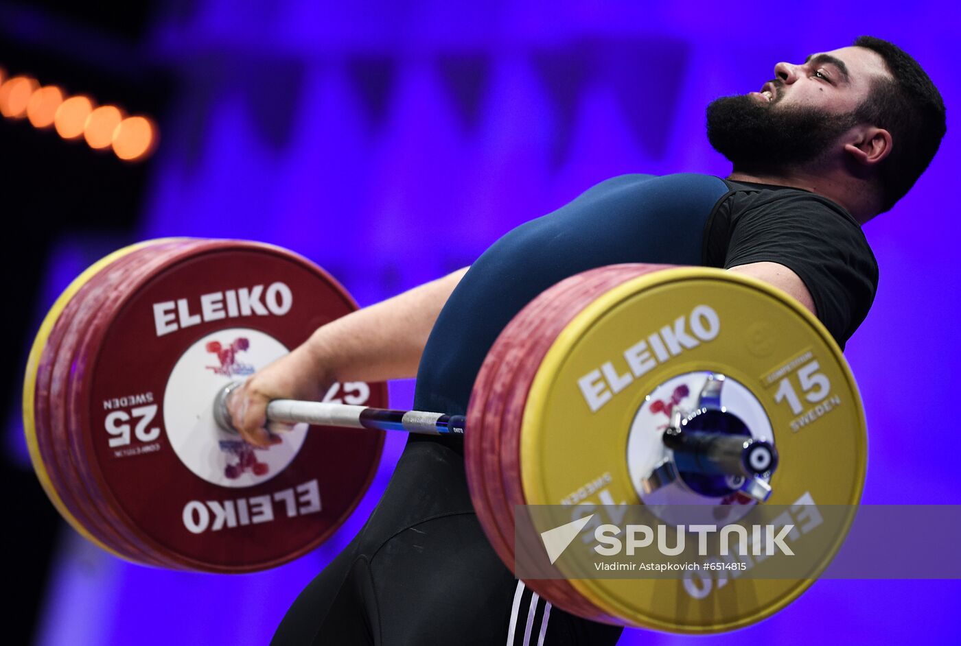 Russia Weightlifting European Championships