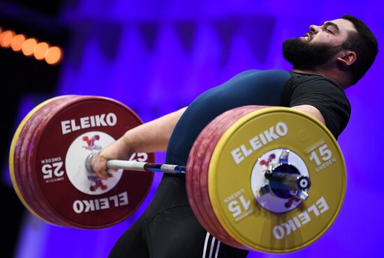 Russia Weightlifting European Championships