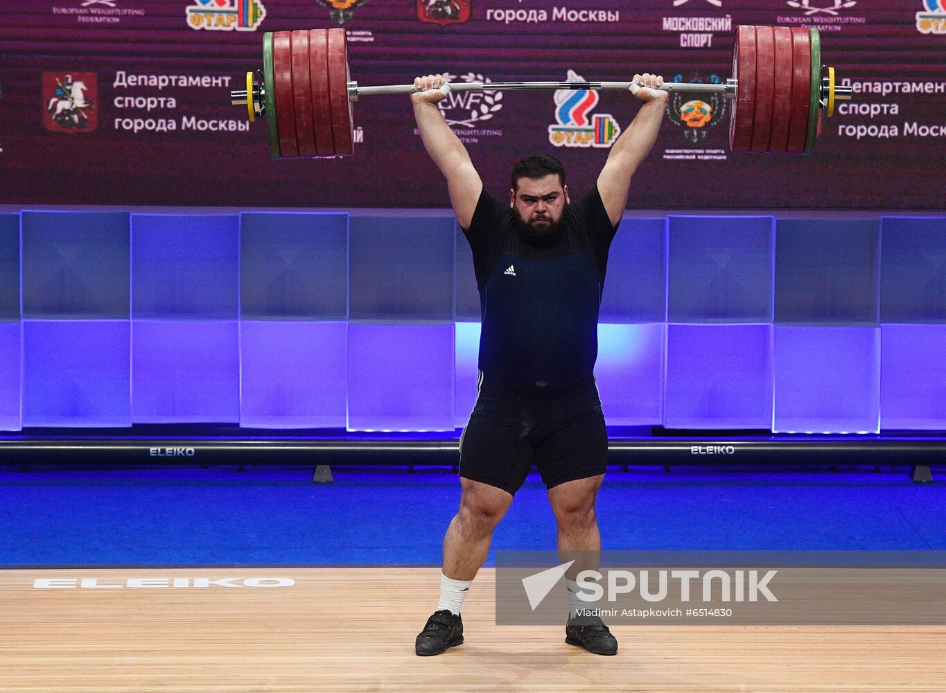 Russia Weightlifting European Championships