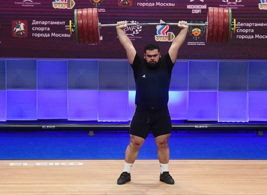 Russia Weightlifting European Championships