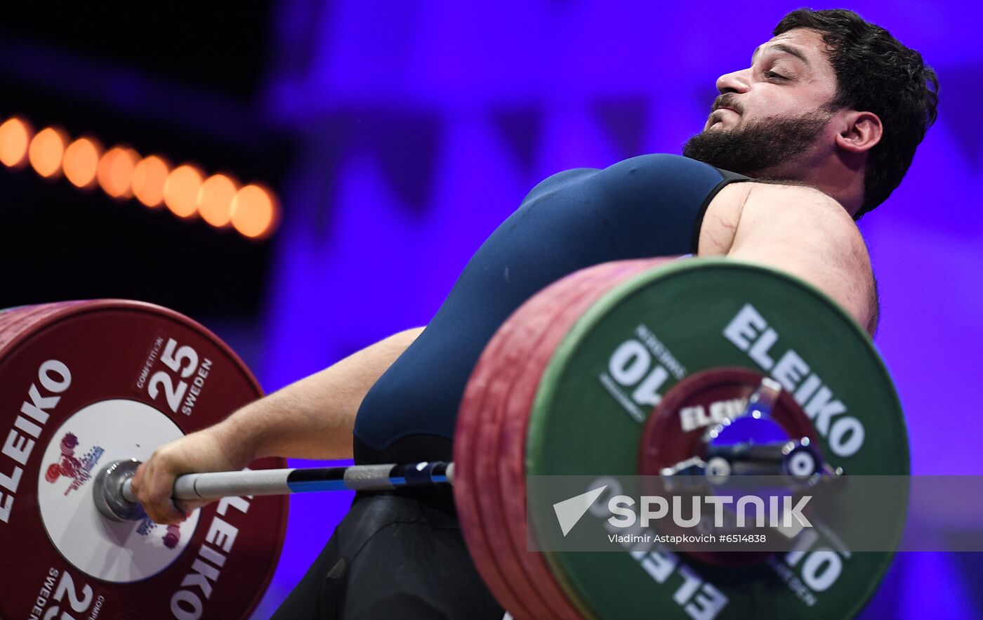 Russia Weightlifting European Championships