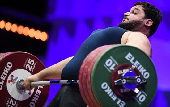 Russia Weightlifting European Championships