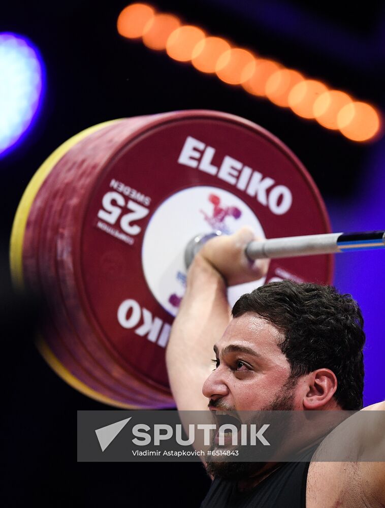 Russia Weightlifting European Championships