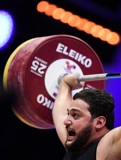 Russia Weightlifting European Championships