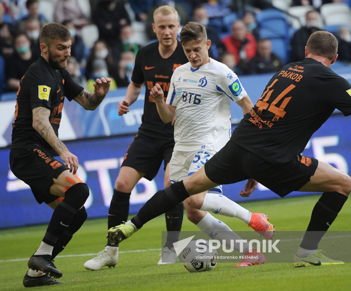 Russia Soccer Premier-League Dynamo - Ural