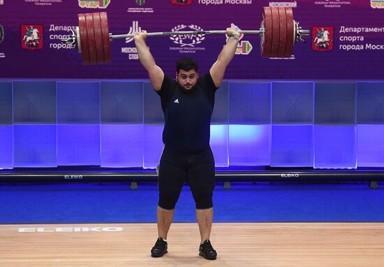 Russia Weightlifting European Championships