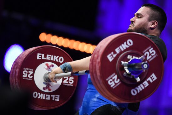 Russia Weightlifting European Championships