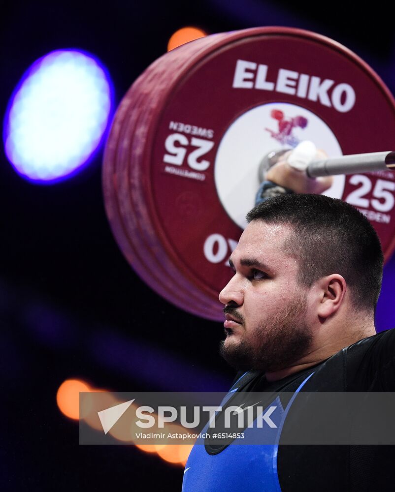 Russia Weightlifting European Championships