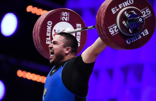 Russia Weightlifting European Championships