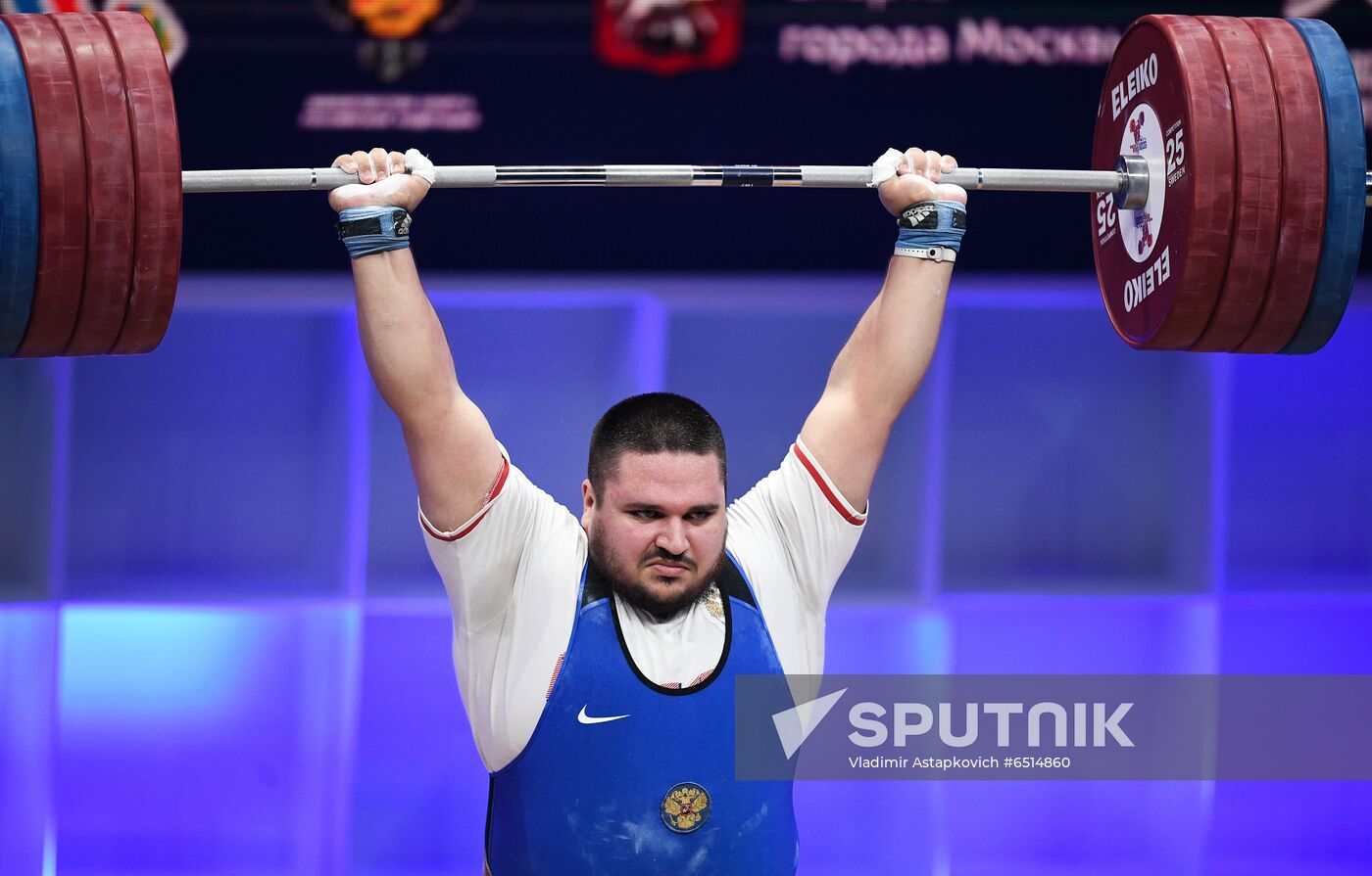 Russia Weightlifting European Championships