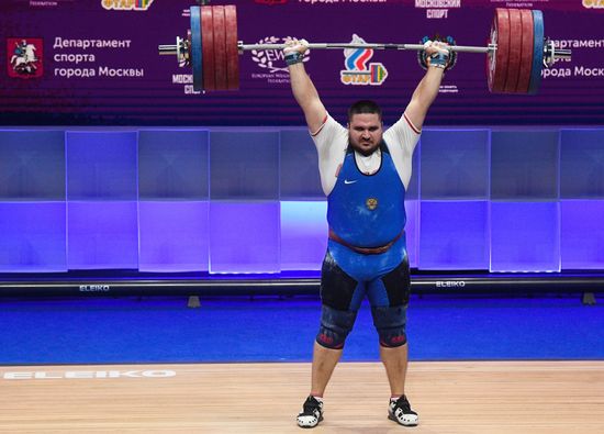 Russia Weightlifting European Championships