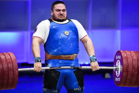 Russia Weightlifting European Championships