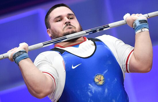 Russia Weightlifting European Championships