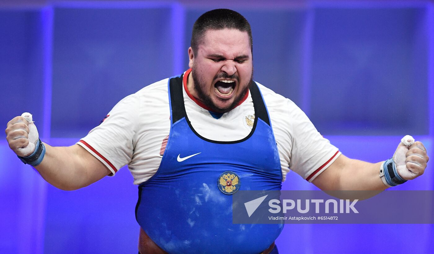 Russia Weightlifting European Championships