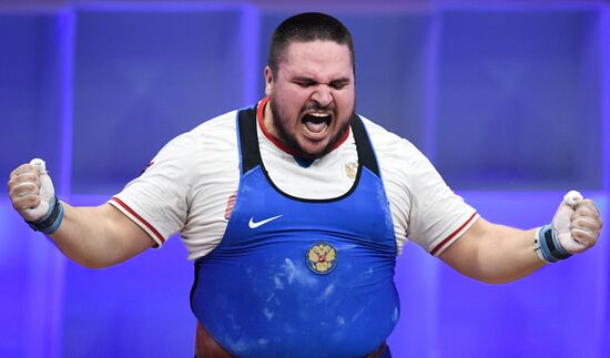 Russia Weightlifting European Championships