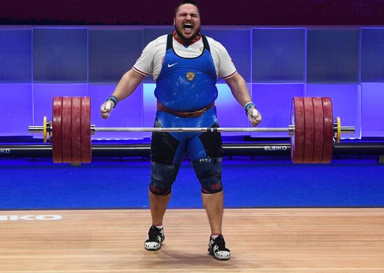 Russia Weightlifting European Championships