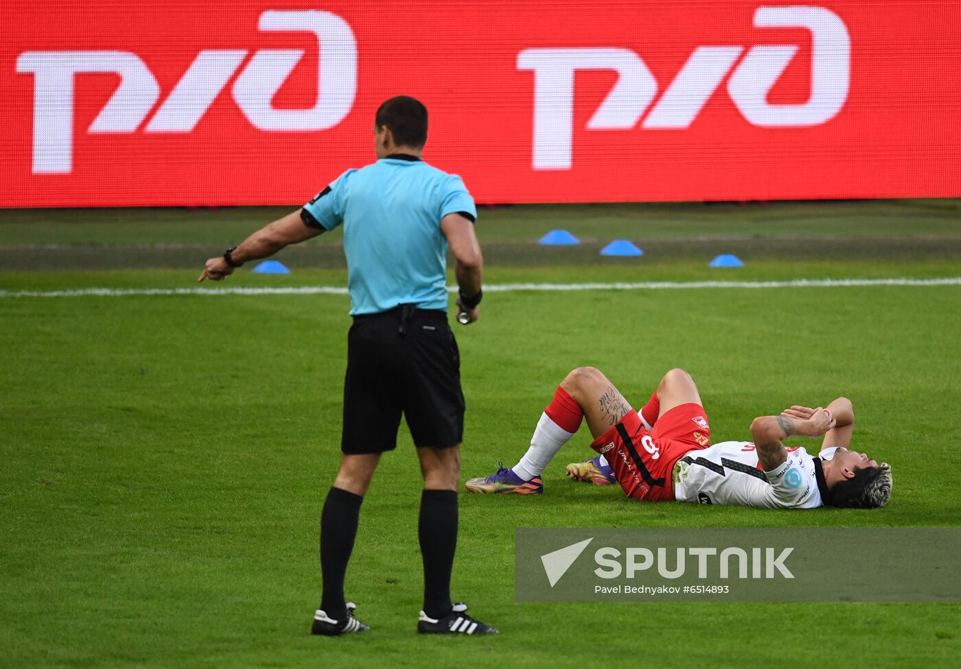 Russia Soccer Premier-League Lokomotiv - Spartak