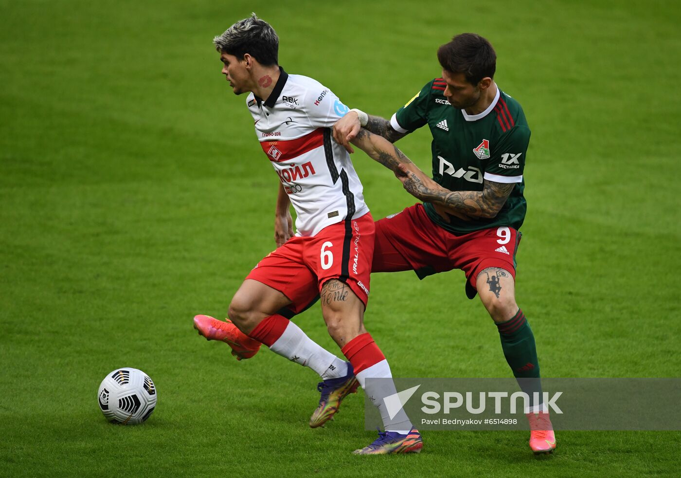 Russia Soccer Premier-League Lokomotiv - Spartak