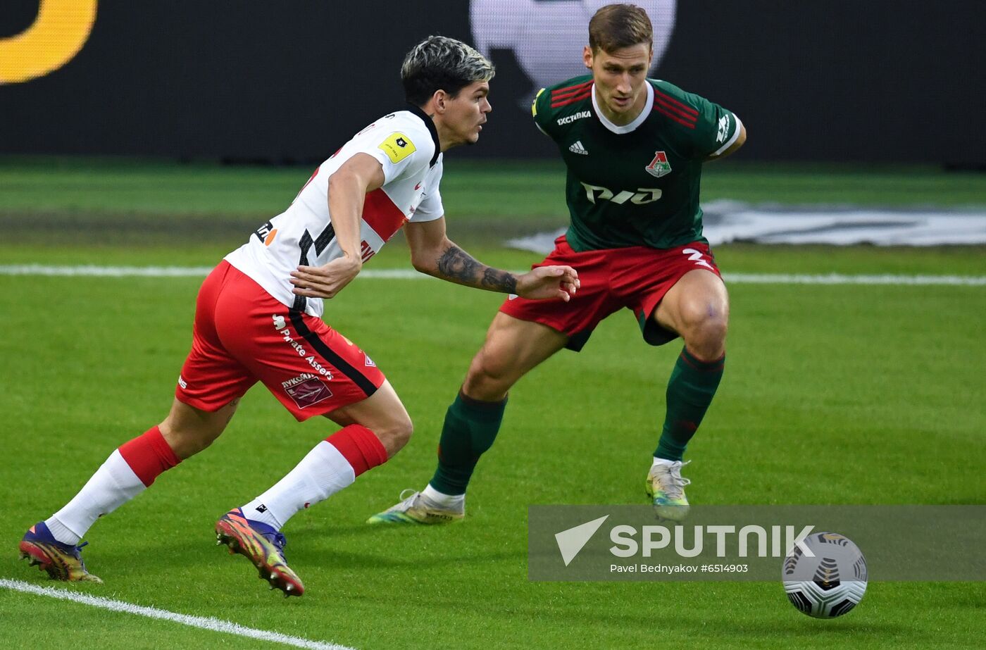 Russia Soccer Premier-League Lokomotiv - Spartak