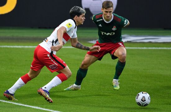 Russia Soccer Premier-League Lokomotiv - Spartak