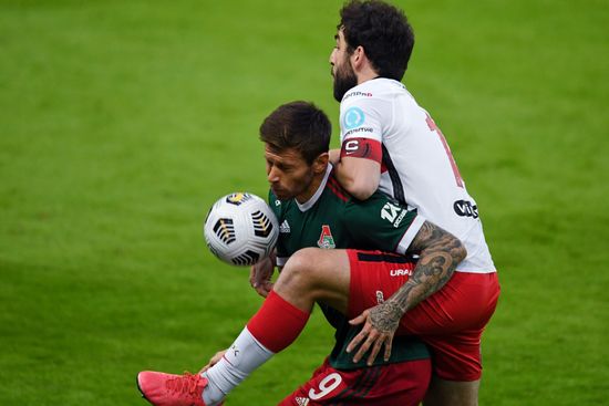 Russia Soccer Premier-League Lokomotiv - Spartak