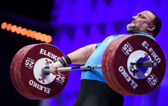 Russia Weightlifting European Championships