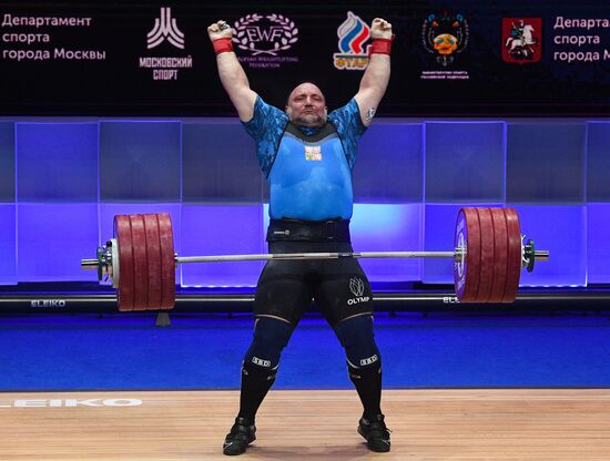 Russia Weightlifting European Championships